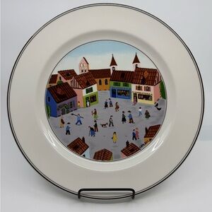 Villeroy & Boch Design Naïf Old Village Square Dinner Plate